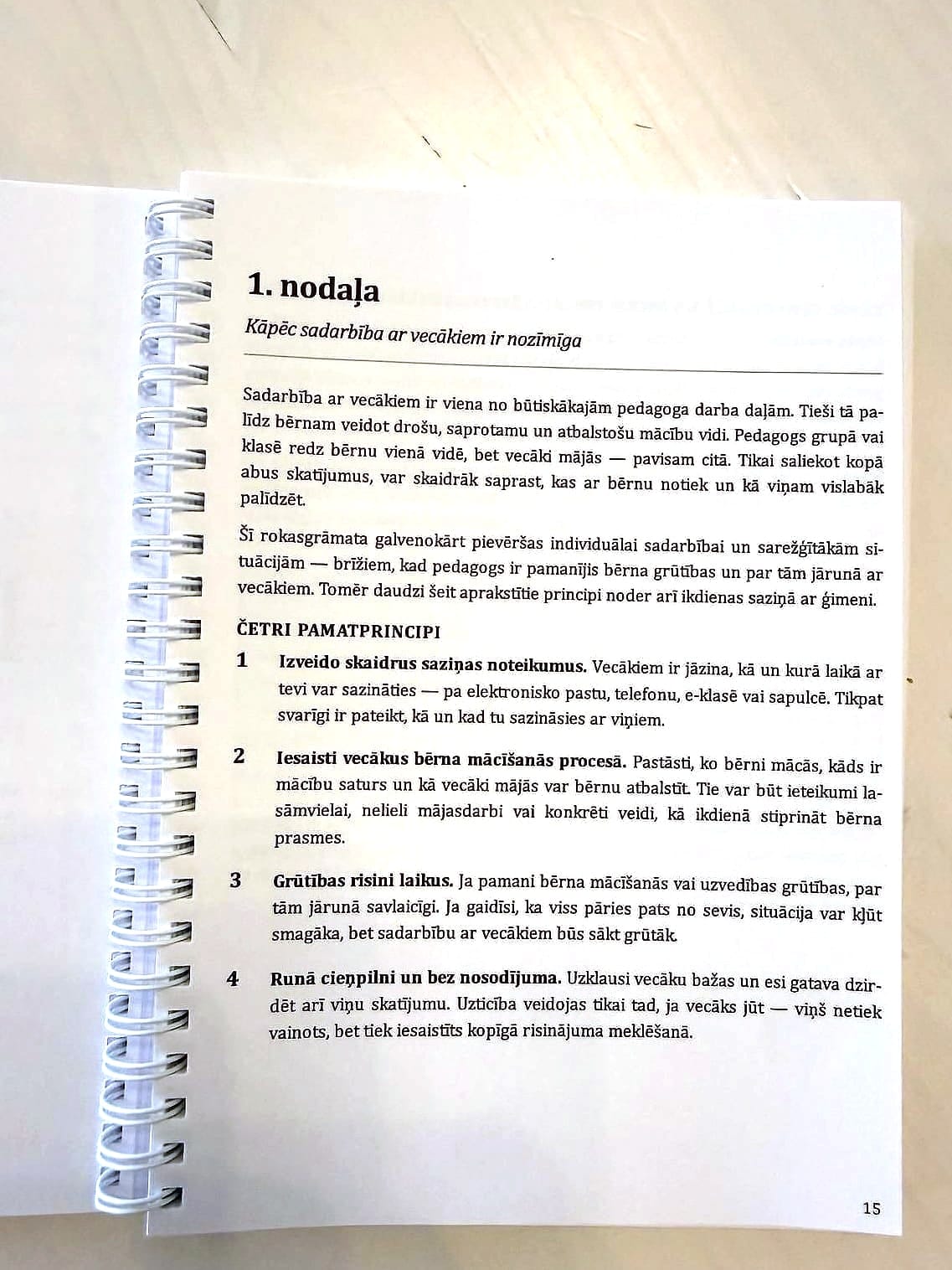 Iekšlapa: 1. nodaļa — kāpēc sadarbība ar vecākiem ir nozīmīga