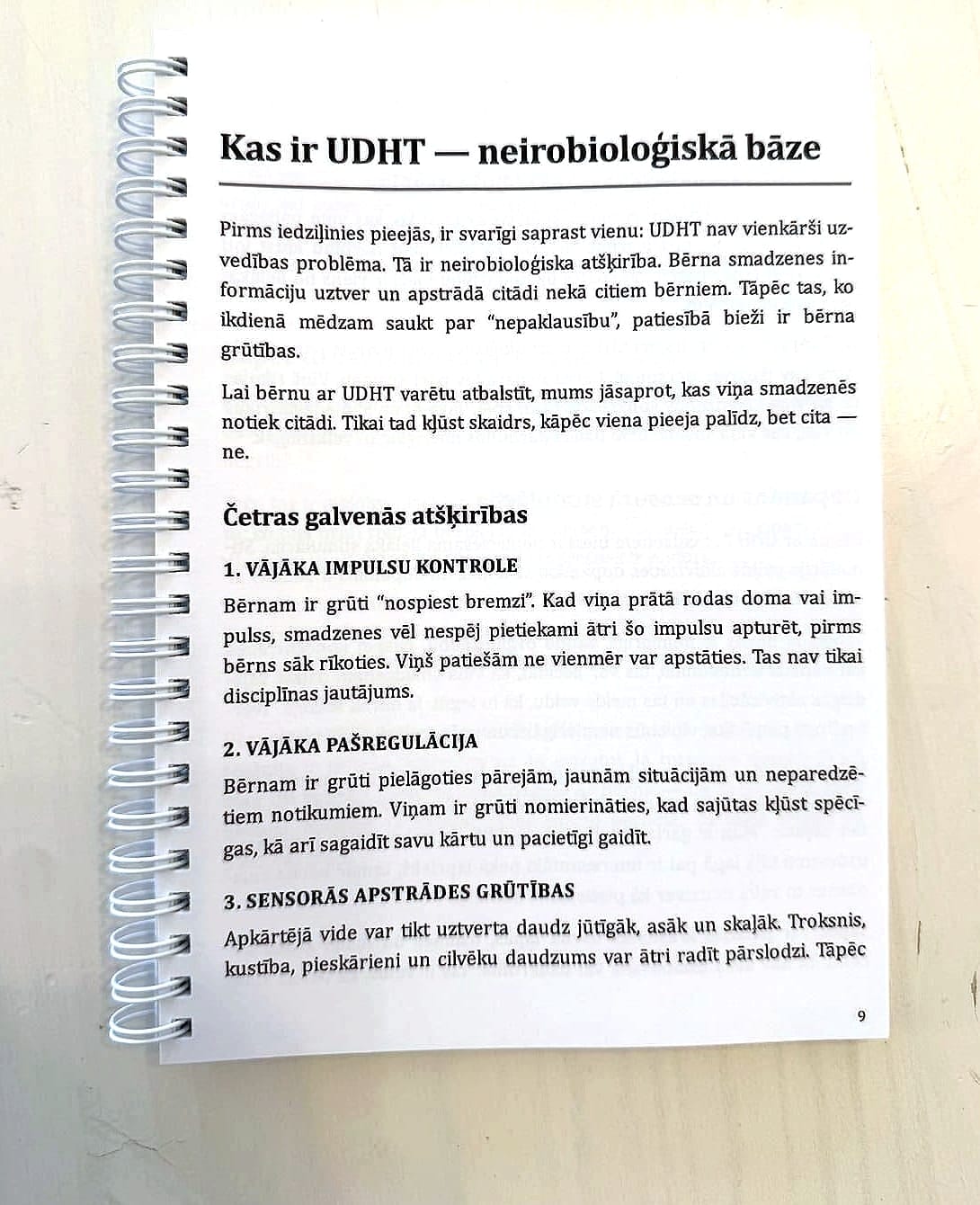 Iekšlapa: kas ir UDHT — neirobioloģiskā bāze